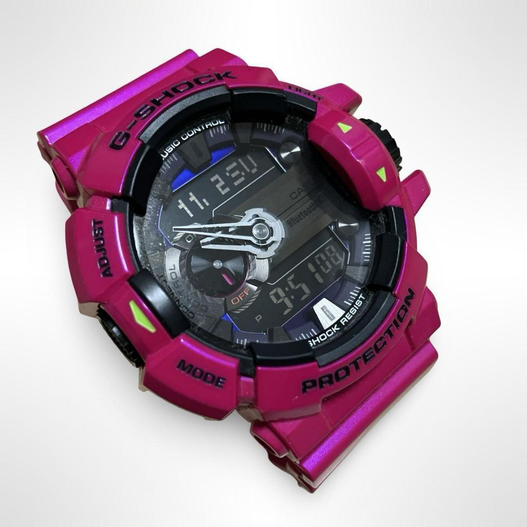 CASIO G-SHOCK GBA-400 ピンク Bluetooth アナデジ