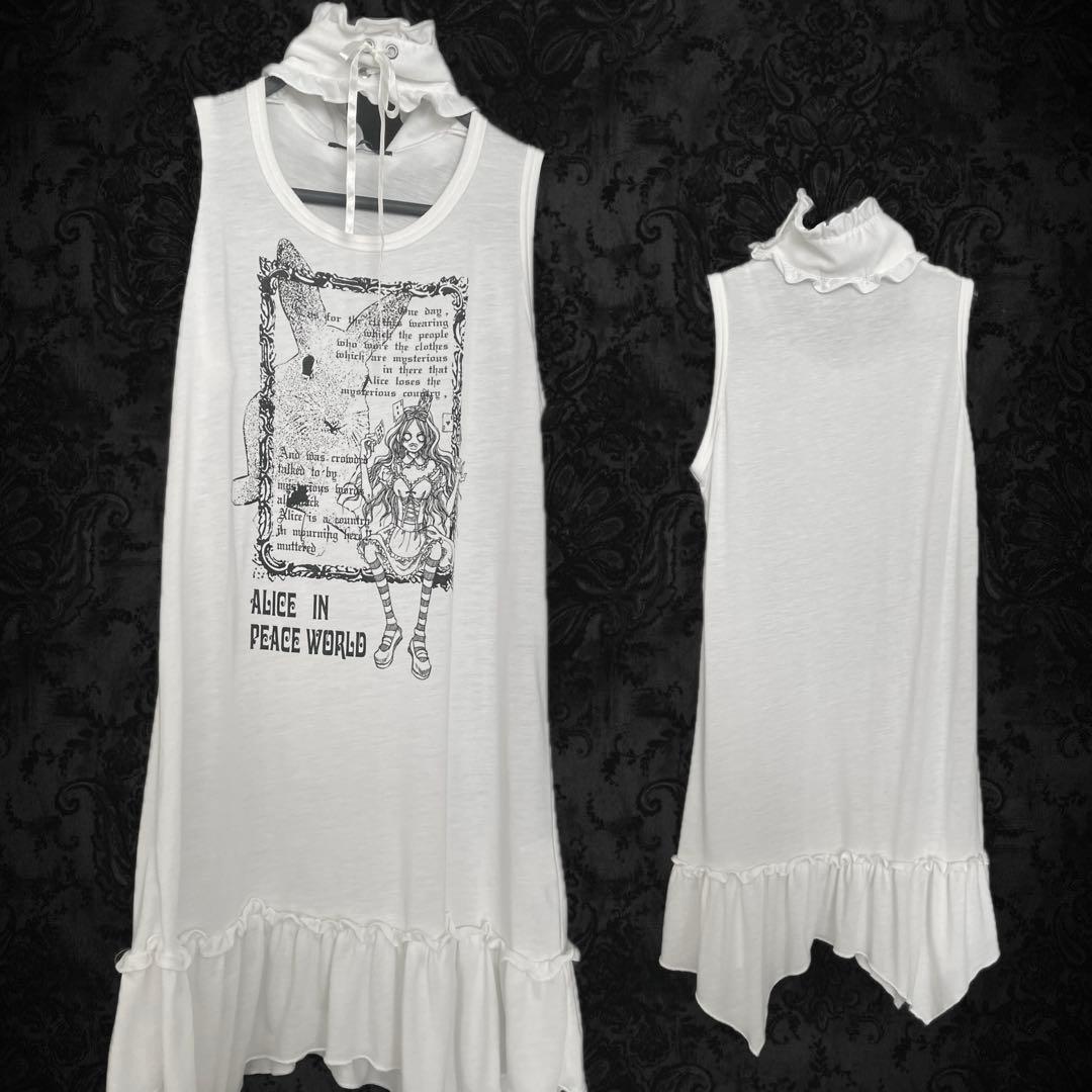 PEACE NOW チュニック ワンピース ノースリーブ