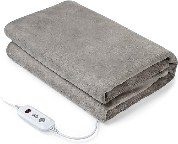 電気毛布 電気ひざ掛け 6段階温度調整 洗濯可 防寒対策 暖房器具 省エネ