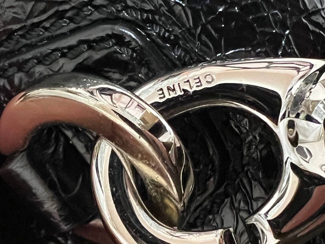 CELINEマカダムレザーバッグ