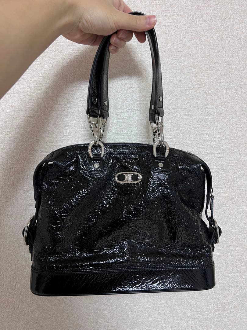 CELINEマカダムレザーバッグ