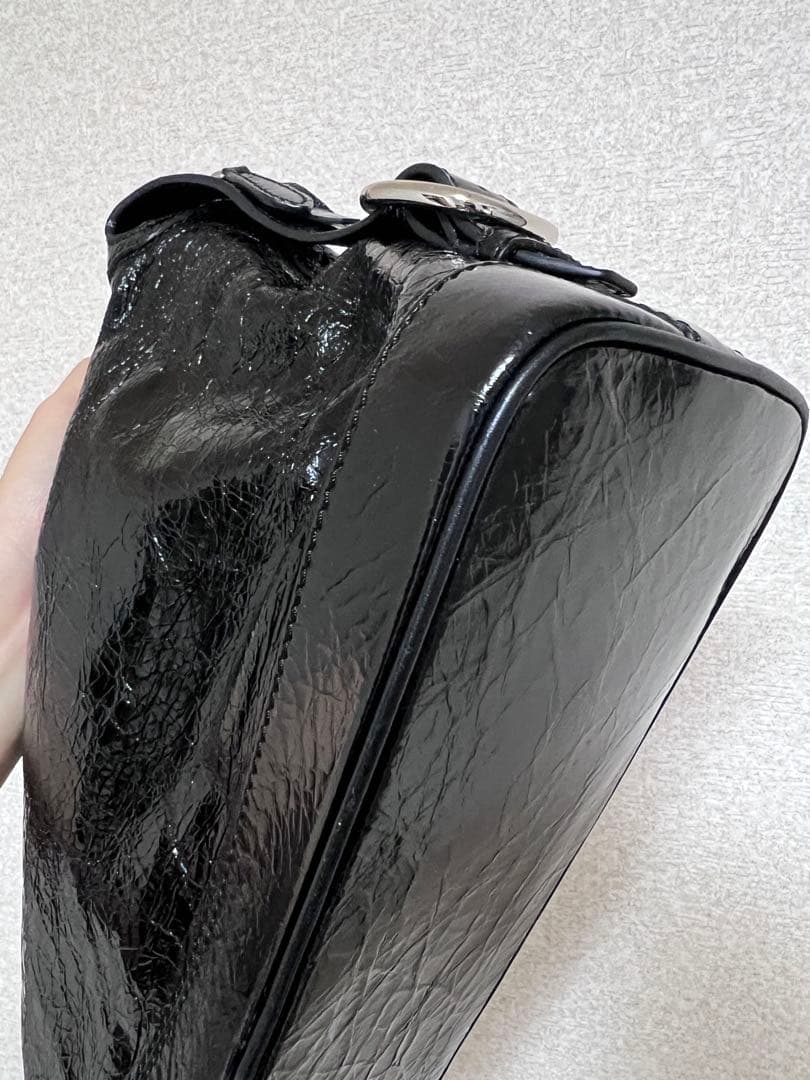 CELINEマカダムレザーバッグ