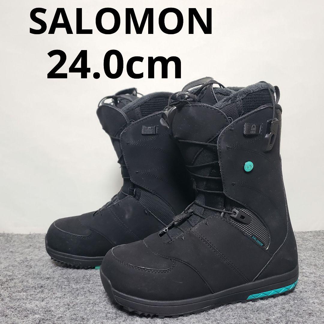 SALOMON 24.0cm レディースブーツ 送料無料