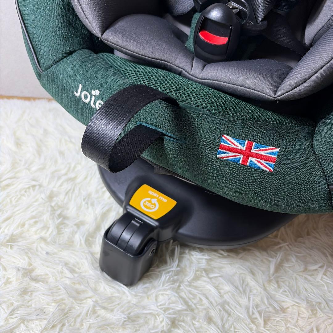 【極美品】Joie ジョイー アーク 360° チャイルドシート グリーン