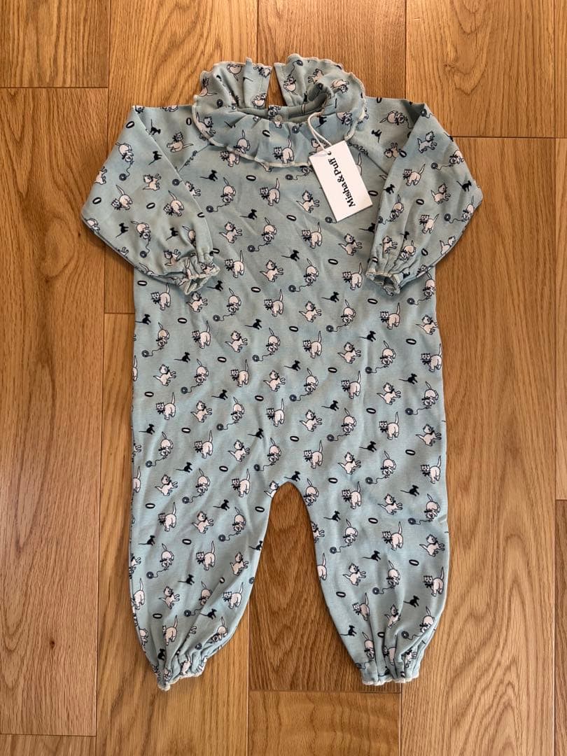 ロンパース・カバーオール misha & puff pierrot onesie 6-9m