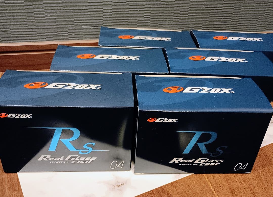 G'ZOX リアルガラスコート classR Sサイズ6個セット