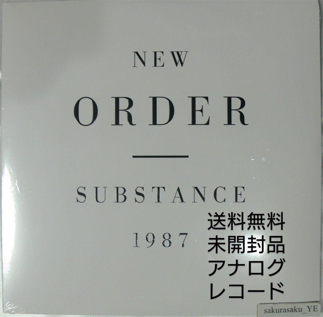 未開封品アナログレコード復刻盤　NEW ORDER　SUBSTANCE 1987