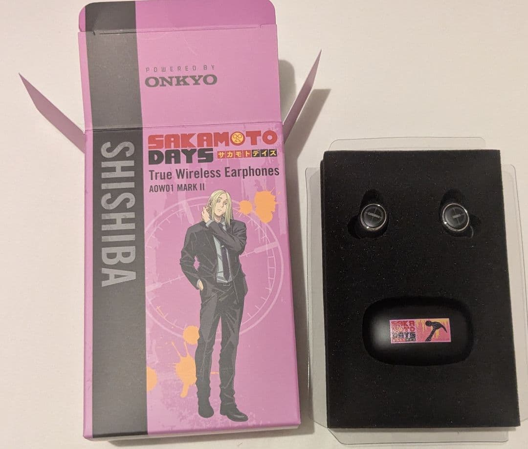 SAKAMOTO DAYS　ONKYOコラボ 神々廻 ワイヤレスイヤホン