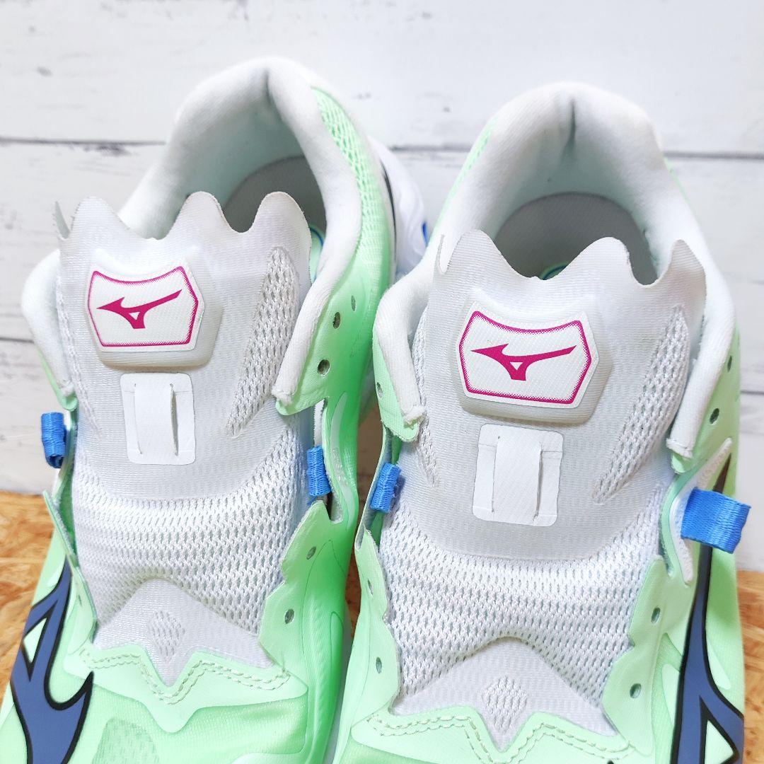 ミズノ バレーシューズ ウェーブ ライトニング Z8 ミントグリーン 27cm