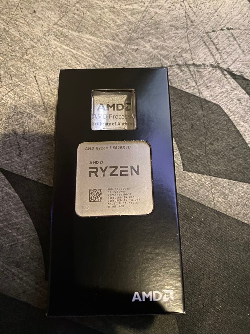 AMD Ryzen 7 5800X3D CPU 本体