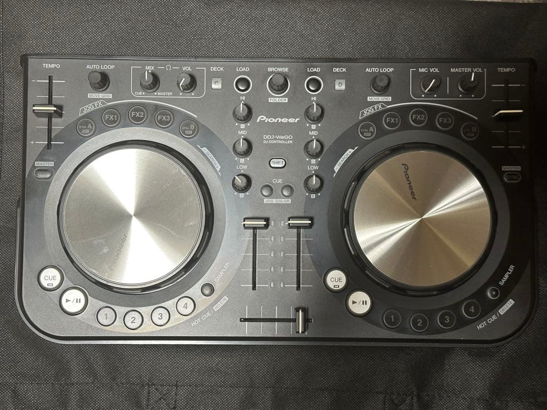 希少PioneerDDJ-WEGO DJコントローラー　AppleMusic対応