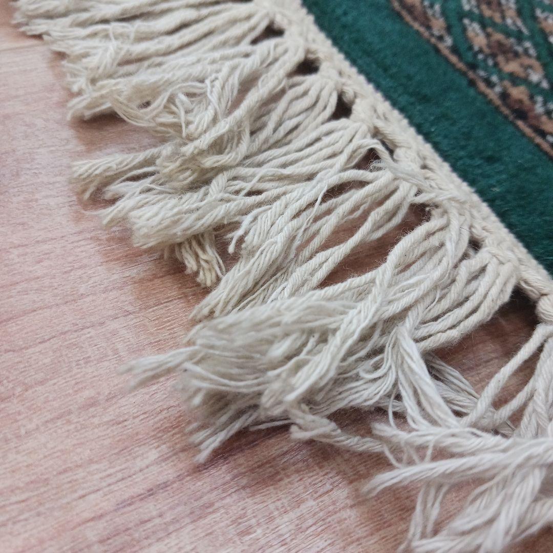 Y2097 パキスタン絨毯 ウール 手織り トライバルラグ 　ma