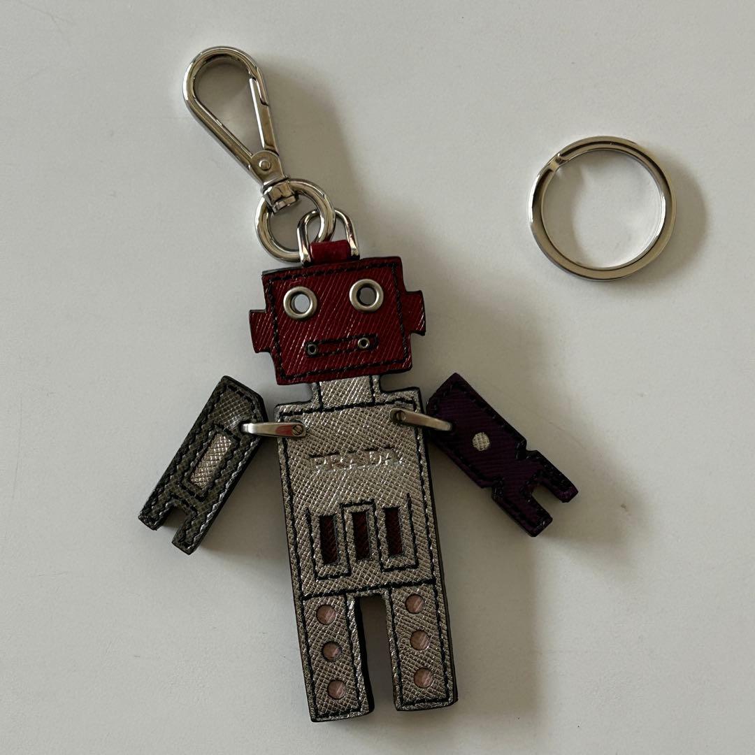 PRADA プラダ ロボットチャーム 2AR240 キーホルダー