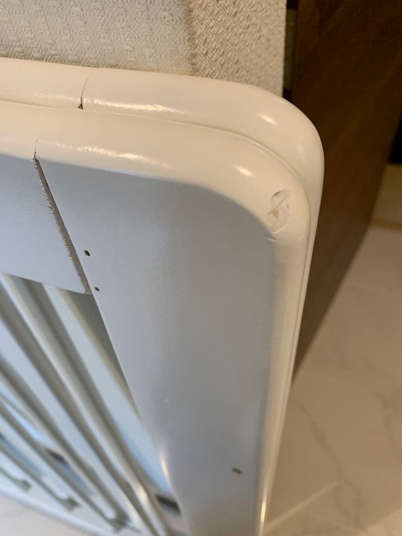 【♡送料込♡】カトージ ベビーベッド タチベッド ホワイト⭐︎