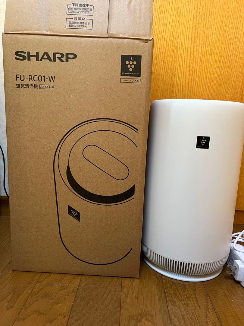[新品]SHARP FU-RC01-W 空気清浄機 〜6畳