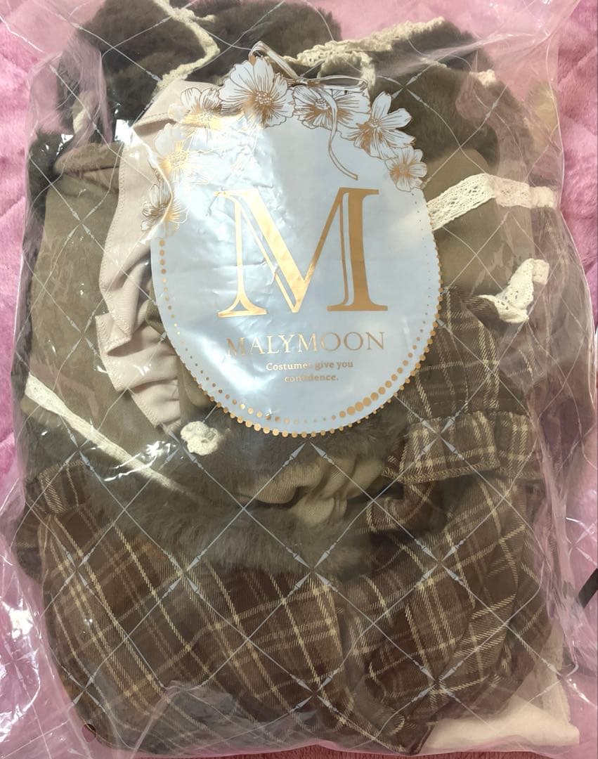 て*7様 【Malymoon/マリームーン】 チョコチェックトナカイノエルドメイ