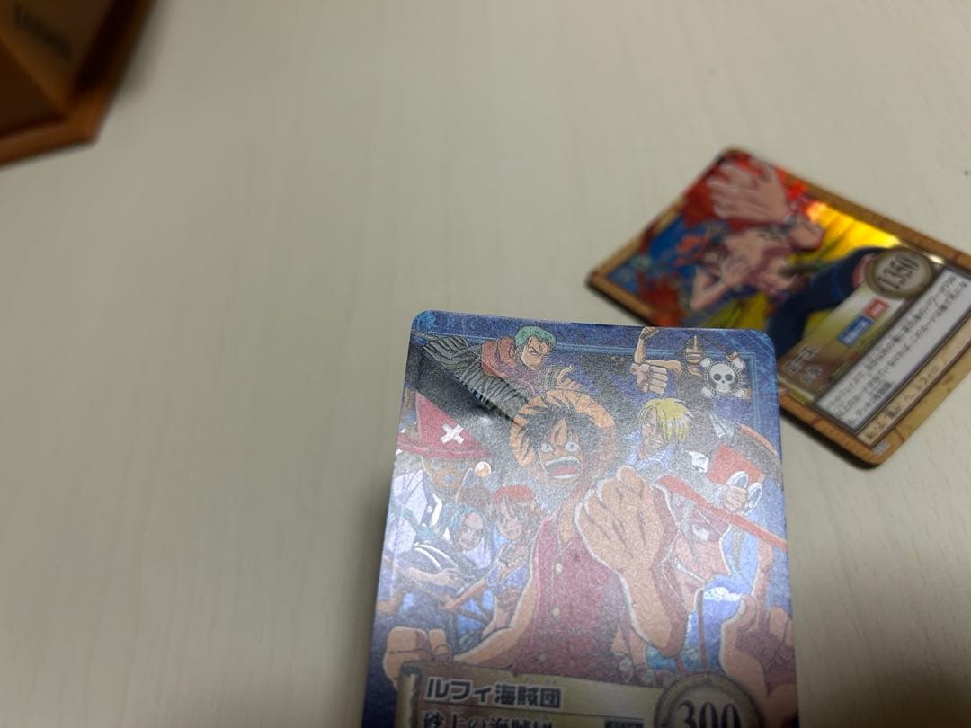 当時物　希少　ワンピースカードダスハイパーバトル　　エース ルフィ海賊団セット