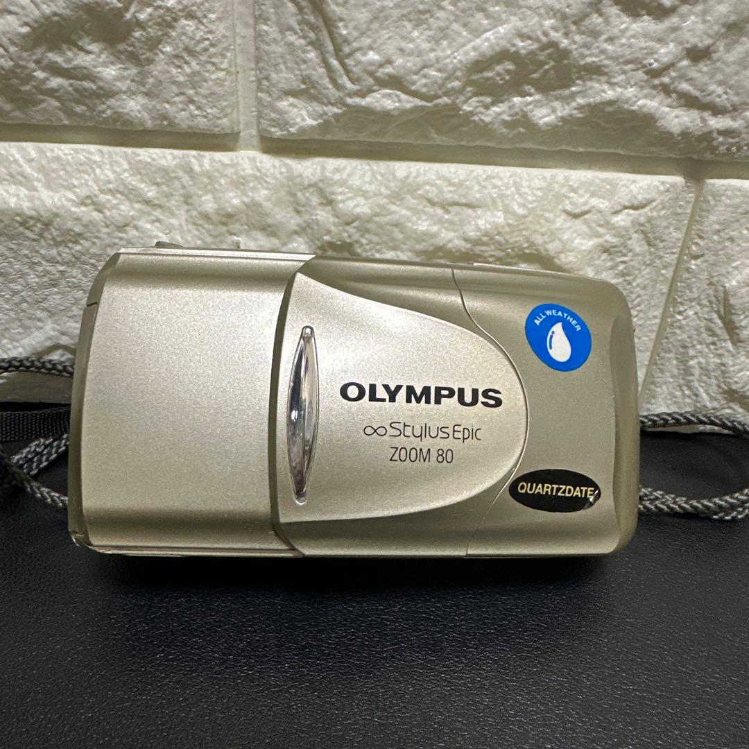 希少OLYMPUS ∞ Stylus Epic Zoom 80 動作品　中古良品