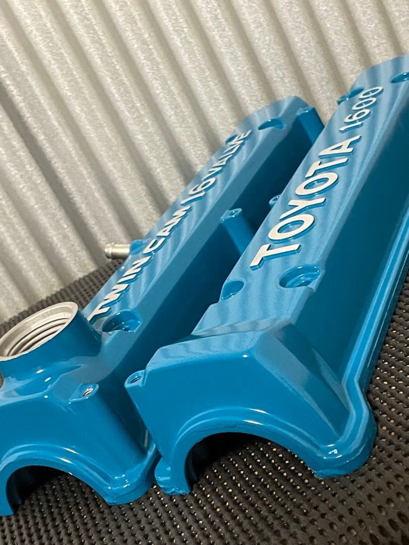 ★4AG ヘッドカバーAREX-KOTEカスタムペイント★塗装後未使用