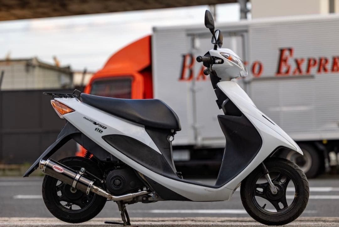 新製品 アドレスV50 (CA4BA ) HMS製 B2Xマフラー ブラック