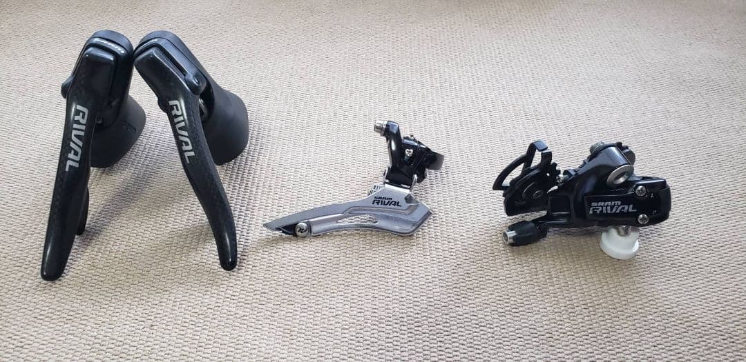 SRAM Rival ブレーキレバー　フロントディレイラー　リアディレイラー