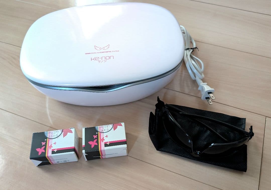 ケノン　Ver.6.3　ラージ/エクストラ/スキン 脱毛器　未開封カートリッジ付