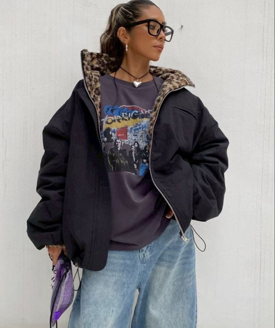 sudo 即完売 2way coat「leo sheep」リバーシブル