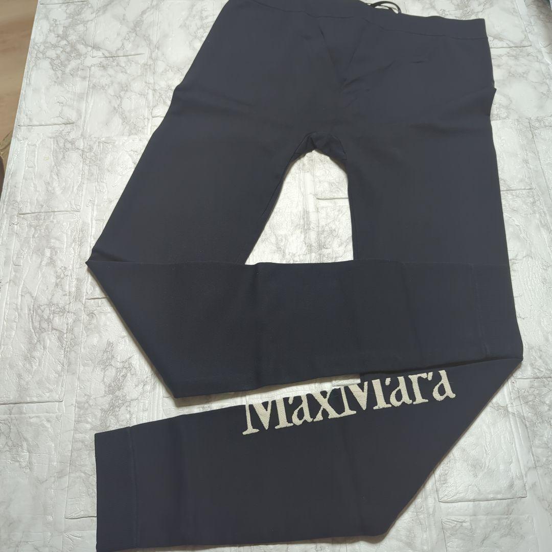 新品 S'Max Mara BASILEAレギンス✴︎ネイビーS