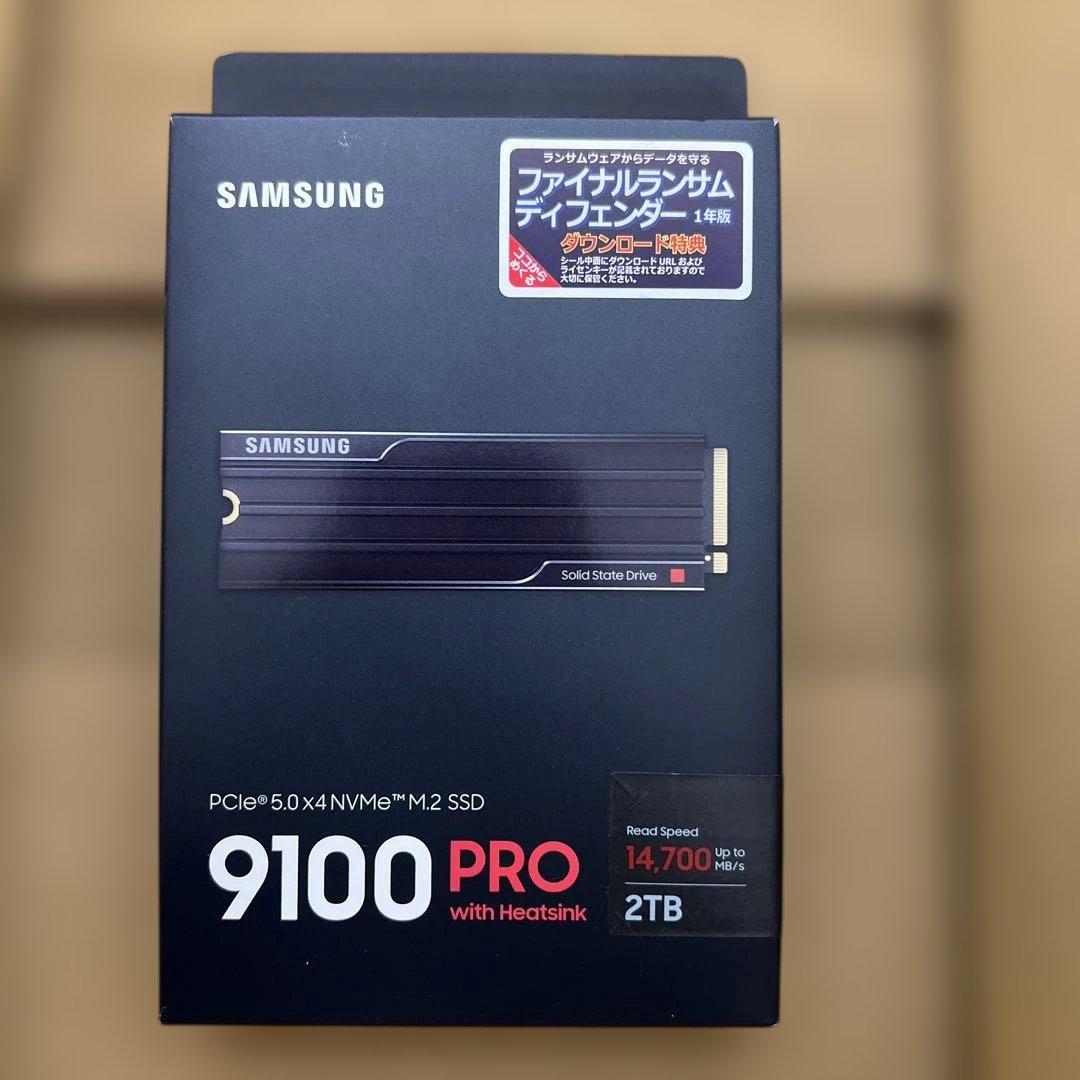 344 SAMSUNG SSD 9100 PRO 2TB 未開封