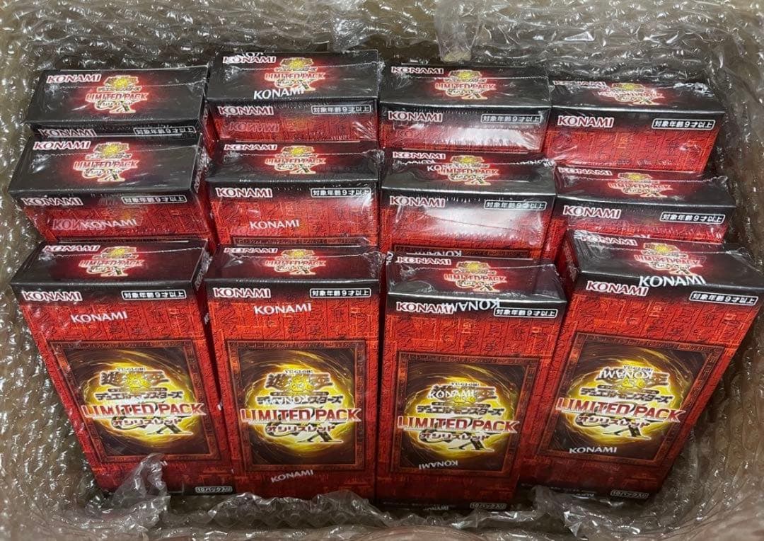 【新品未開封】遊戯王 リミテッドパック オシリスレッド 12BOX