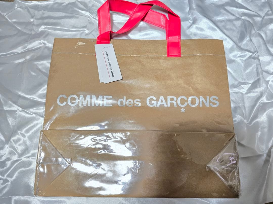 新品 限定品 COMME des GARCONS PVC トートバッグ