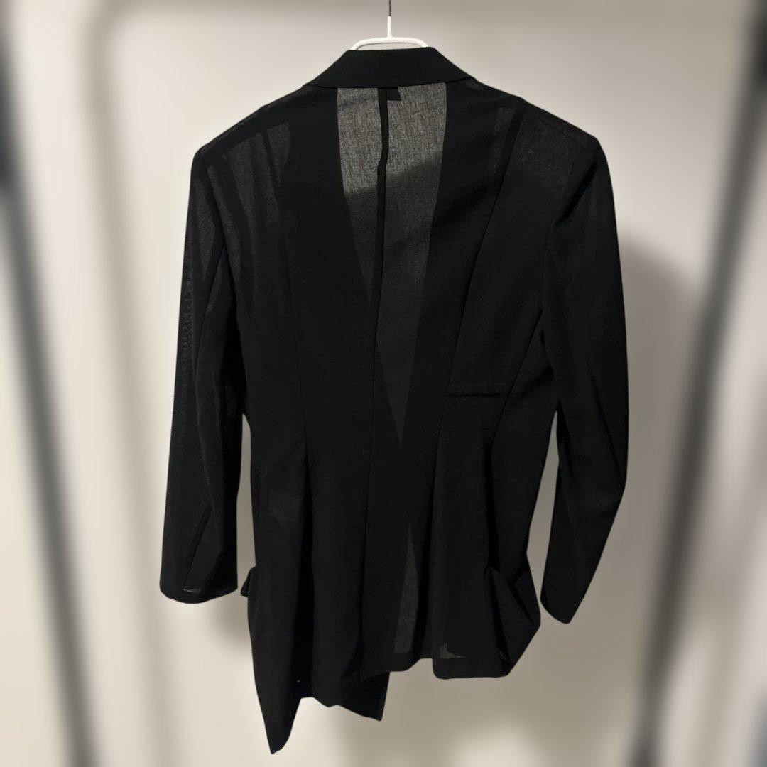 Y's ブラック テーラードジャケット