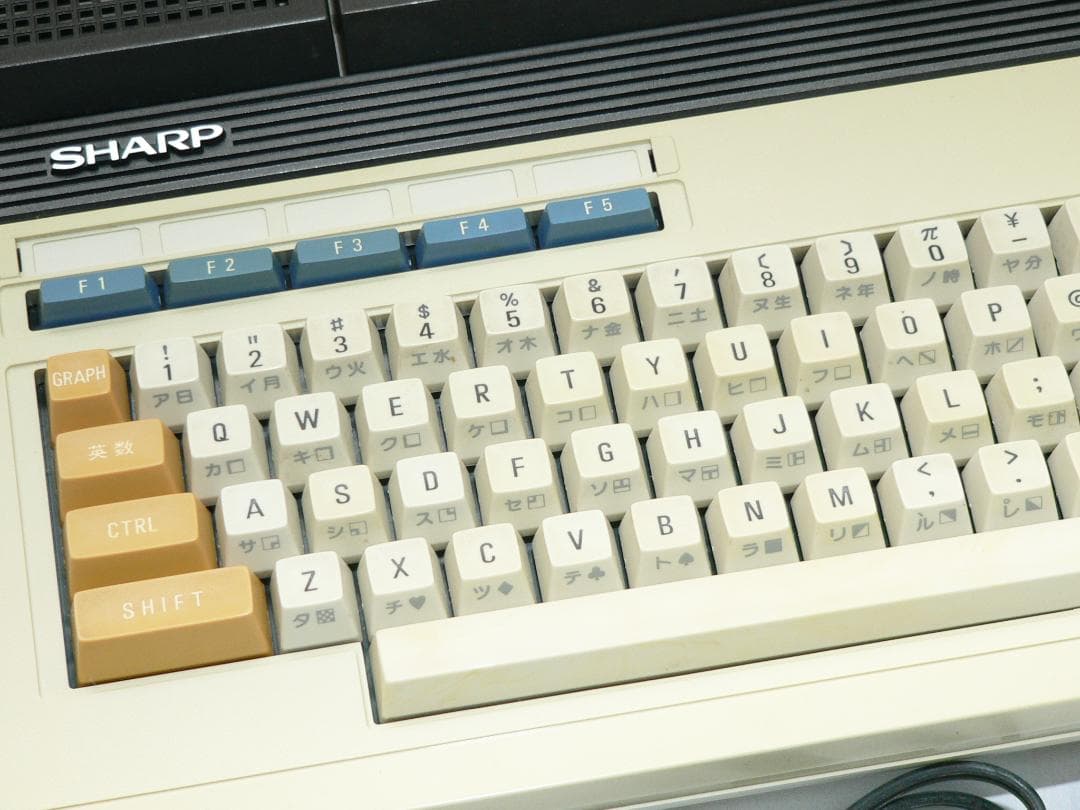 シャープ MZ-700 731 フルメンテナンス パソコン セット 動作品