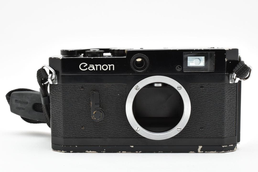 レア品 Canon P black ブラック レンジファインダー ボデ