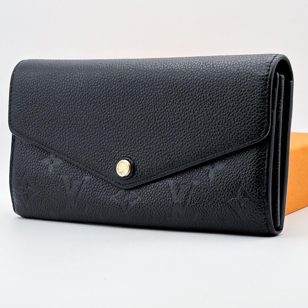 IRIS ルイヴィトン ポルトフォイユ サラ アンプラント 長財布ノアール