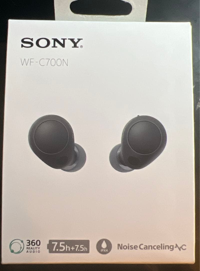 SONY WF-C700N ワイヤレスイヤホン ブラック BZ