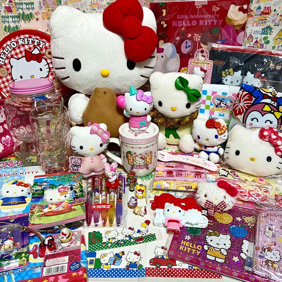 ハローキティ まとめ売り ひよこキティちゃん ぬいぐるみ マグ ご当地根付け 他