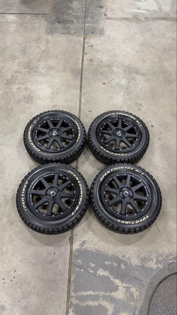 バリ溝！165/65R15 オープンカントリーRT × エクストリームJ 4本