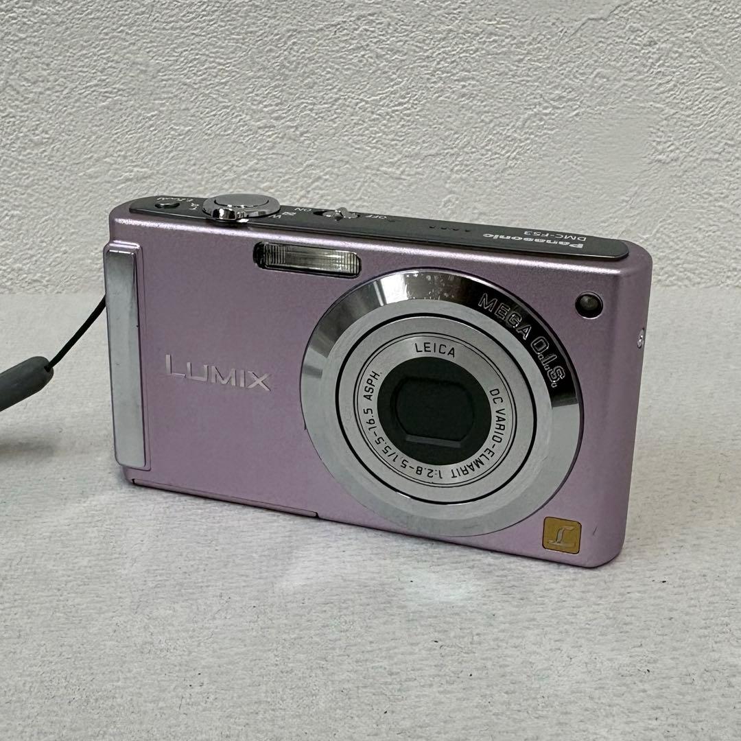 【動作未確認】パナソニック LUMIX DMC-FS3 オールドコンデジ ピンク