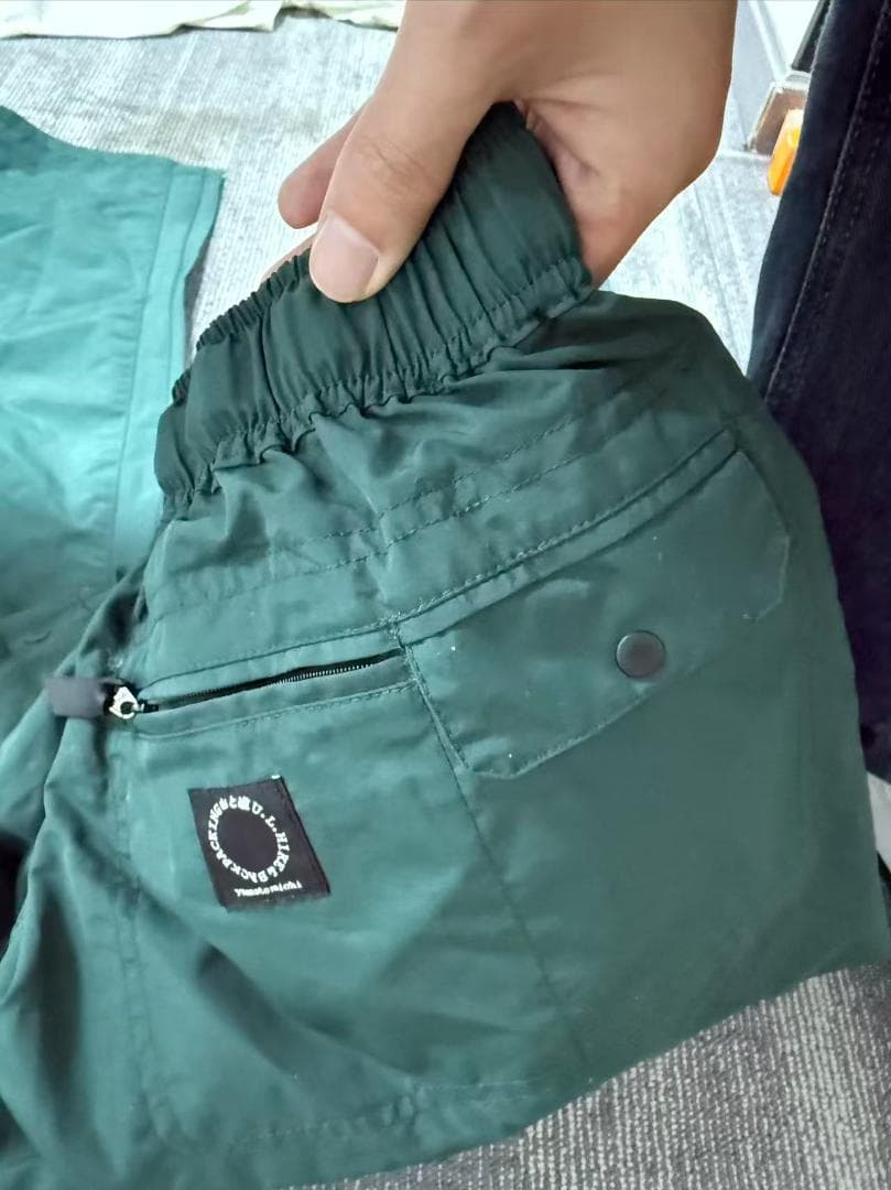 山と道 5ポケットパンツ グリーン XL