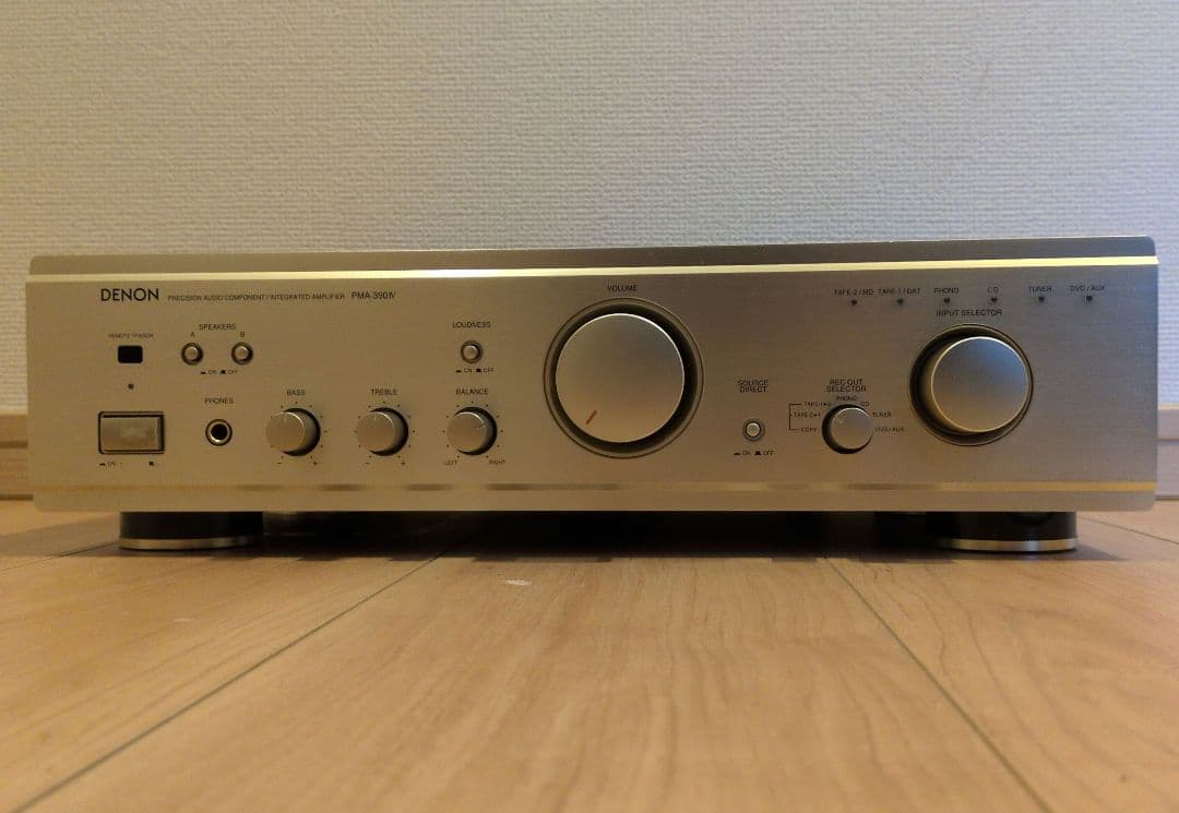 DENON PMA-390Ⅳ プリメインアンプ　シルバー説明書あり