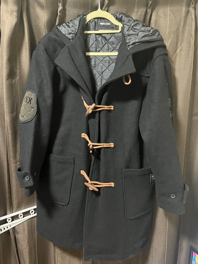 WIND AND SEA×GOD SELECTION XXX ダッフルコート