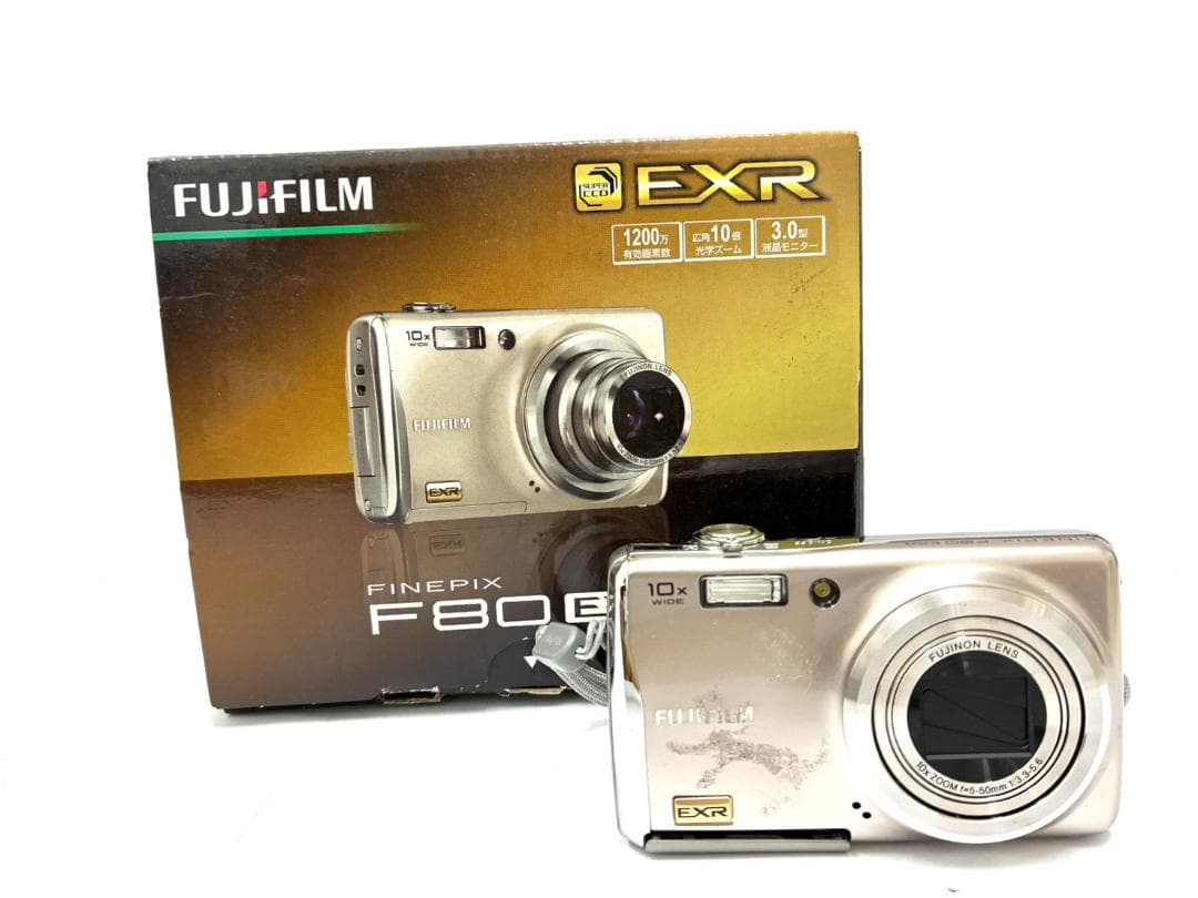 26H1-151 FUJIFILM F80 EXR デジタルカメラ 付属品完品