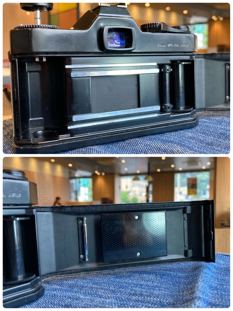 pentax spf（ブラック&ホワイト）本革外装★f1.4＊完動品＊初期保証