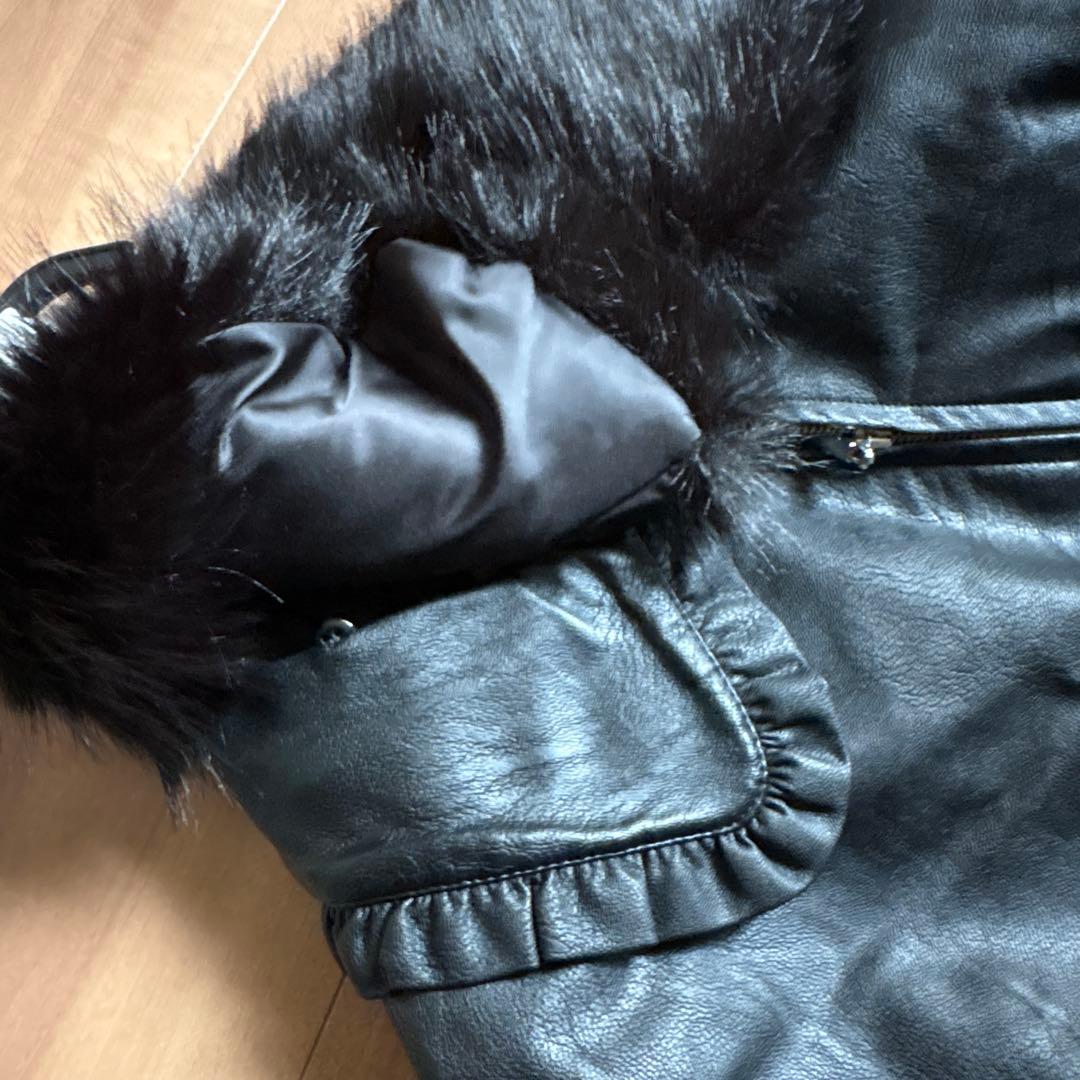 新品　アドニシス　定価¥5万8300円　ジャケット　ファー付き　スコットクラブ