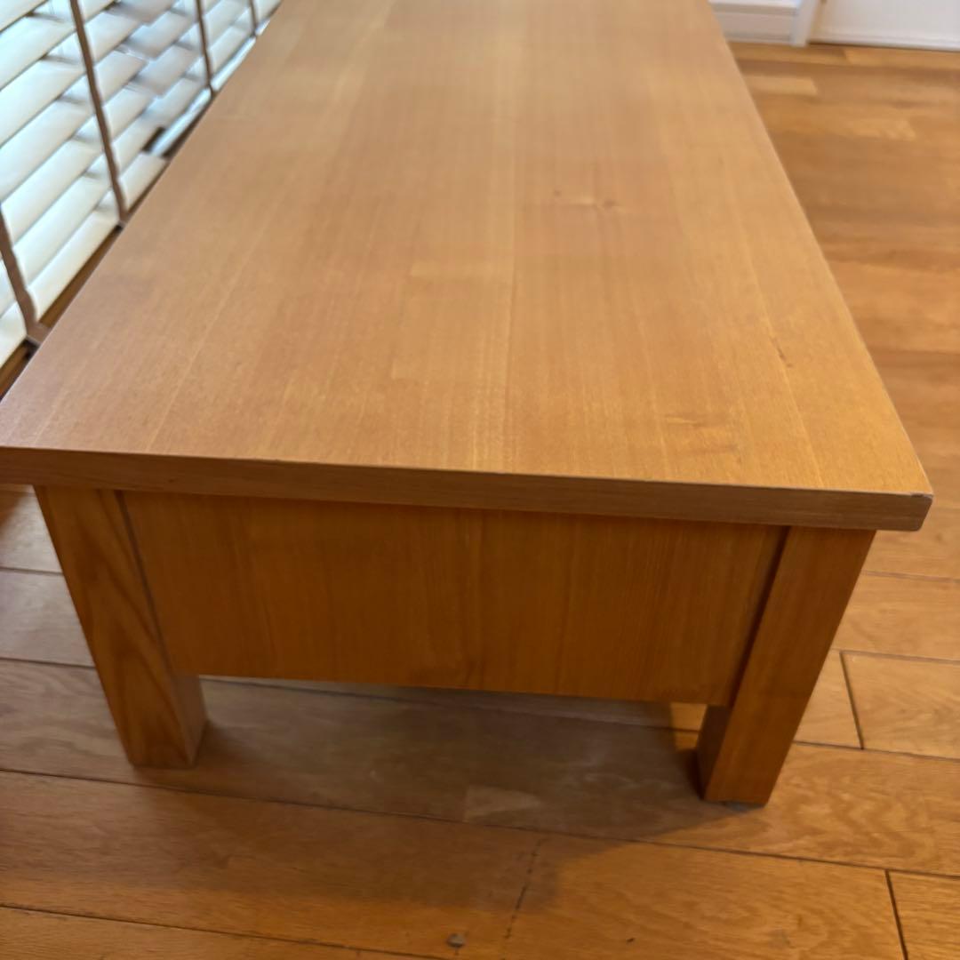 無印良品　テレビボード　タモ(アッシュ)突板