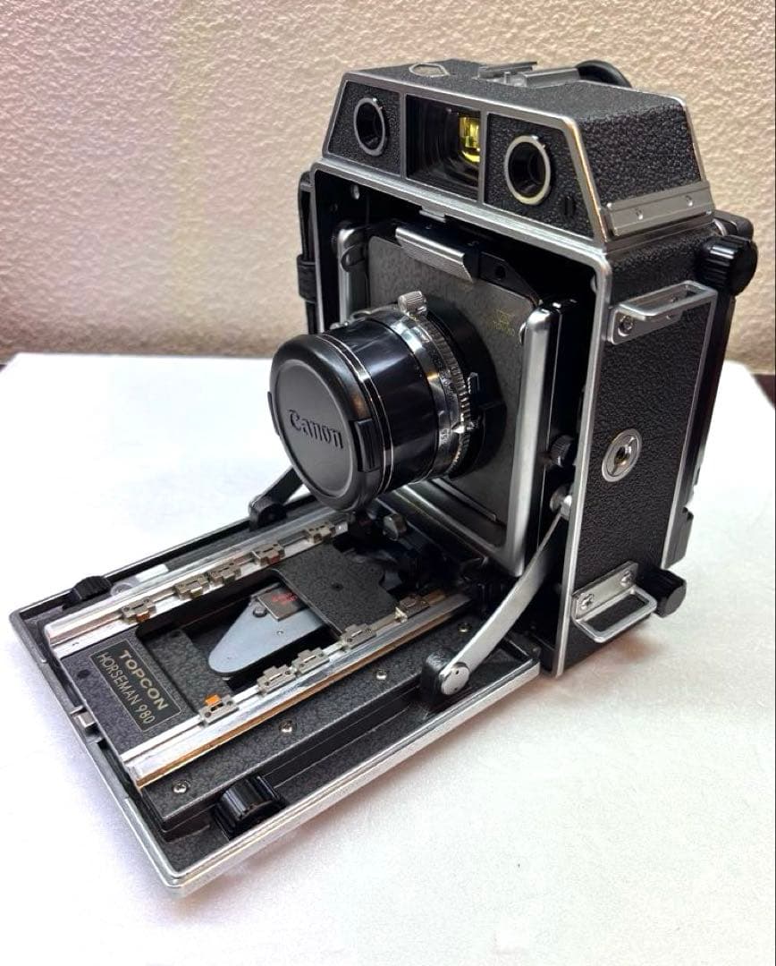 【カメラ】TOPCON HORSEMAN 980 + Topcor 18cm