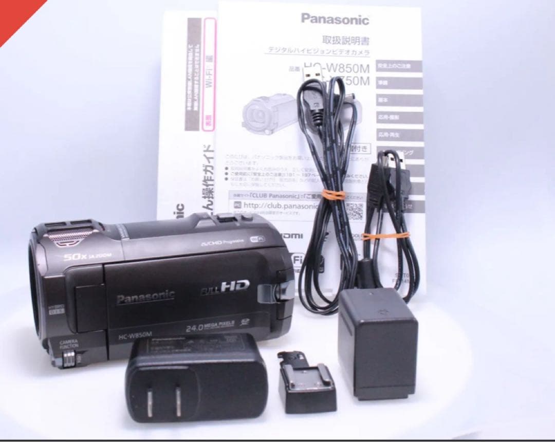 Panasonic HC-W850M ビデオカメラ 本体