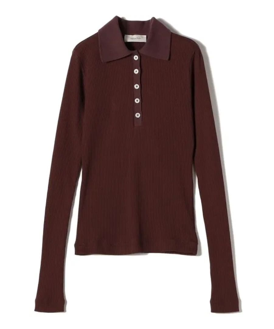 トップス Ernie Palo Rib Tight Polo T-shirt