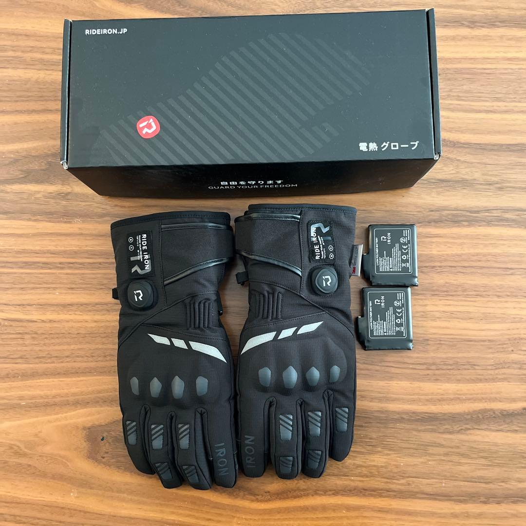 RIDEIRON 電熱グローブ Mサイズ